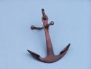 Antique Copper Anchor Paperweight 5""