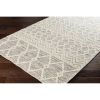 5-ft. x 7.5-ft. Hand Woven Wool Blend Grey Beige Ivory Persian Style Area Rug