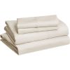 King Ivory 100-Percent Egyptian Cotton 1000 Thread Count 4-Piece Sheet Set