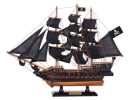 Wooden Captain Kidd's Black Falcon Black Sails Limited Model Pirate Ship 15""