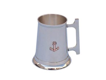 Brass Anchor Mug With Cleat Handle 5""