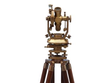 Floor Standing Brass Theodolite 62""