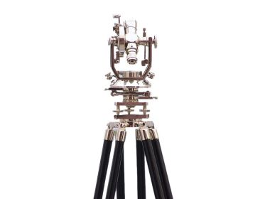 Floor Standing Chrome Theodolite 62""