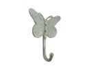 Antique Bronze Cast Iron Butterly Decorative Metal Wall Hook 5""