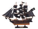 Wooden Caribbean Pirate Black Sails Limited Model Pirate Ship 15""