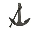 Cast Iron Anchor Paperweight 5""