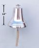 Chrome Hanging Ship's Bell 18""