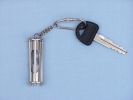 Chrome Hour Glass Key Chain 6""