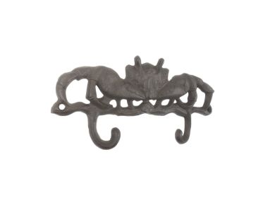 Cast Iron Decorative Crab Metal Wall Hooks 10.5""