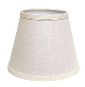 Slant Empire Hardback Lampshade with Washer Fitter, White