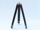 Floor Standing Chrome/Leather Galileo Telescope 65""