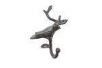 Cast Iron Decorative Bird Hook 6""