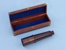 Deluxe Class Hampton Collection Bronze Spyglass With Rosewood Box 36""