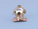 Brass-Copper Decorative Diving Helmet Paperweight 3""