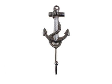 Cast Iron Anchor Hook 7""