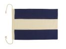 Letter J Cloth Nautical Alphabet Flag Decoration 20""