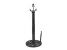 Antique Silver Cast Iron Anchor Paper Towel Holder 16""