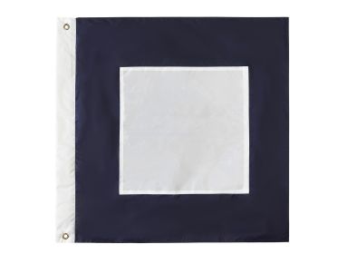 Authentic Letter P Nautical Alphabet Navy Code Signal Flag 24"" - Outdoor Use