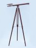 Floor Standing Antique Copper Griffith Astro Telescope 64""