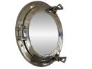 Chrome Decorative Ship Porthole Mirror 12""