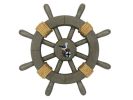 Antique Decorative Ship Wheel With Seagull 12""