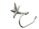 Chrome Starfish Toilet Paper Holder 10""