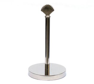 Chrome Sea Shell Paper Towel Holder 16""