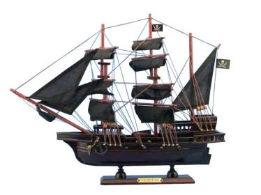 Wooden Calico Jack's The William Model Pirate Ship 14""