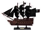 Wooden Blackbeards Queen Annes Revenge Black Sails Model Pirate Ship 12""