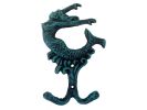 Seaworn Blue Cast Iron Mermaid Key Hook 6&quot;