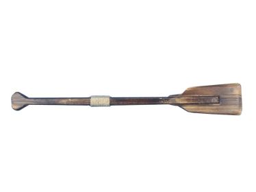 Wooden Westminster Decorative Squared Rowing Boat Oar w/ Hooks 24""