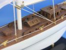 Wooden Intrepid Model Sailbaot Decoration 35""