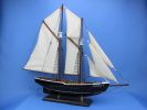 Wooden Bluenose Model Sailboat Decoration 24""