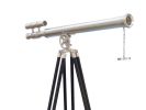 Floor Standing Brushed Nickel Griffith Astro Telescope 65""