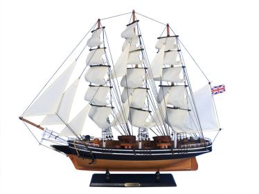 Wooden Cutty Sark Tall Model Clipper Ship 30""